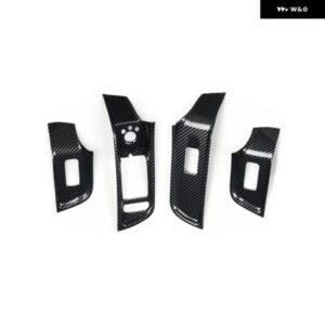 アウディ RS3 2016 2017 プラスチック カーボン スタイル 装飾 アクセサリー インテリア ギア シフト ドア トリム カバー ステッカー