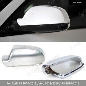 アウディ 2個 A3 2010-2013 / A4L 2013-2016 / A5 2010-2016 マットバックミラー サイドミラー カバー キャップシェル蓋ハウス 8F0857527B