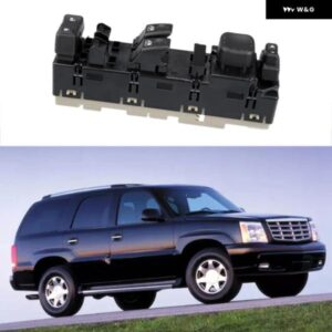 シボレー 15883318 シルバラード 3500 2003-2006 フロント左車パワーウィンドウリフトスイッチ 10398563 151129