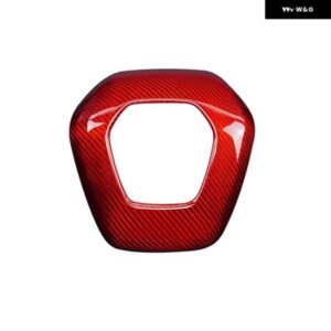 シボレー リアルハードカーボン コルベット C8 2020-2023 ステアリングホイール センターカバー トリム