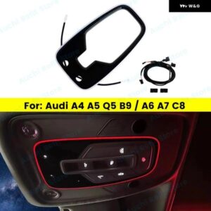 アウディ 32色LED読書灯 A4 A5 Q5 B9 A6 A7 C8自動車ルーフRGB 装飾 ランプ アップグレード リペア周囲光
