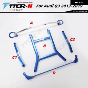 アウディ Q3 2013-2019 車スタビライザー シャーシ強化スタビライザー 合金 バー バランスバー トップ シャーシ強化
