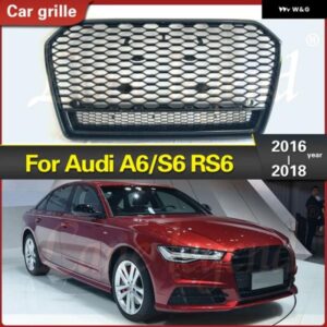 アウディ ウォーフィット A6/S6 2016-2018 ABS 自動車 外装 アクセサリー バンパー グリル 部品 RS6 スタイル