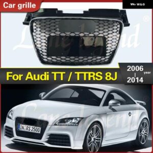 アウディ TTRS スタイル フロント バンパー フロント グリル グリル レーシング TT/TTS 8J 2006-2014 TTRS ウォークカー スタイリング アクセサリー