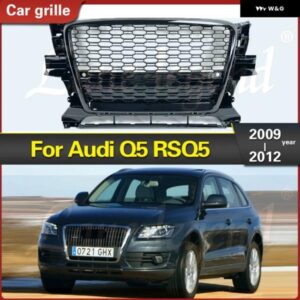 アウディ フロント バンパー グリル グリル RSQ5 Q5 8R 2009-2012 リペア RSQ5 スタイル カーツールアクセサリー ラジエーター グリル スタイリング