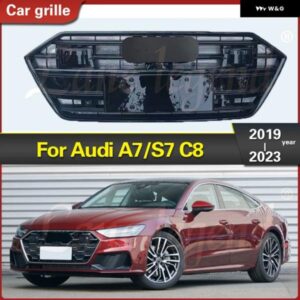 アウディ フロント バンパー グリル ラジエーター A7 S7 C8 2019-23 レーシングセンター自動 グリル