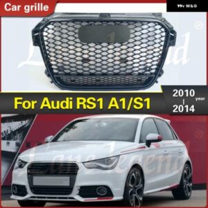 アウディ フロント バンパー グリル グリル RS1 A1/S1 クレーム 2010-14 リペア RS1 スタイル カーアクセサリーツール