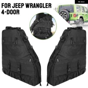 ジープ ロールバー収納袋ケージ ラングラー JK ルビコン 4 ドア 07-19 JL カーゴバッグ ツールバッグ 防水 マルチポケットオーガナイザー