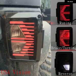 ジープ LED テールライト ラングラー用 テールライト ラングラー JK JKU スポーツ サハラ フリーダム ルビコン 2007-2016 用