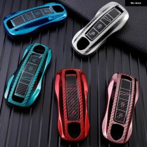 TPU 車リモートキーケースカバー ポルシェ マカン ボブスター パナメーラ カーマン カイエン 718 971 911 9YA 970 981 996 92A 2017