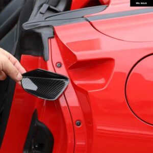 シボレー コルベット C7 2014-2019 ABS カーボンドア外側ハンドルボウルカバー 装飾 ステッカー 外装