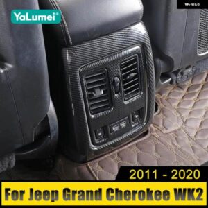 ジープ グランドチェロキー WK2 2011-20 リア アームレスト コンソール ベント アウトレット カバー トリム