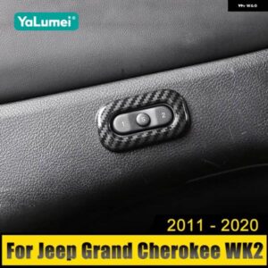 ジープ グランドチェロキー WK2 2011-20 カーシート メモリボタン フレームカバー トリム ステッカー