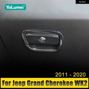 ジープ グランドチェロキー WK2 2011-20 副パイロット収納ボックス ハンドルボウルトリムカバー