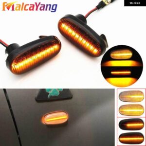 アルファロメオ 点滅 LED シーケンシャルサイド マーカーライト ダイナミック ウィンカー ウインカーランプ 147 GT MITO FIAT BRAVO II ハッチバック