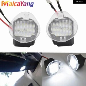 ジープ 1ペア 高輝度 LED サイドアンダーミラー ランプパドル ライトパドル ウェルカムライト グランドチェロキー 2014-16