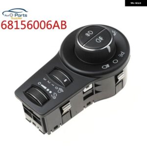 ジープ ヘッドランプ スイッチ 68156006AB フィット 2014-18 チェロキーカー