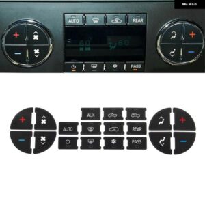 シボレー GMC ビュイック タホユーコン AC 気候制御ダッシュボタン リペア デカール 交換 ステッカー カー