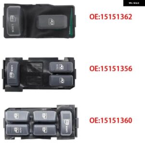 シボレー 車電動 パワーウィンドウ レギュレータ スイッチ ブレイザーサバーバン S10 タホ GMC ジミー 15151356 15151360