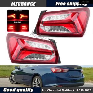 シボレー LED アウター テールライト マリブ XL 2019 2020 米国バージョンリアランプ ウィンカーライト ストップブレーキランプカー