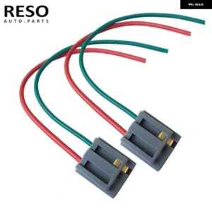 シボレー 2個 HEI ディストリビュータ ワイヤー ハーネス ピグテール 12V 電源とタココネクタ電気プラグ フィット RV GM 17007