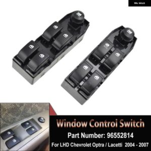 シボレー LHD オプトラ / ラセッティ 2004 - 2007 フロント左ウィンドウリフタースイッチ ビュイックエクセル OEM#965528