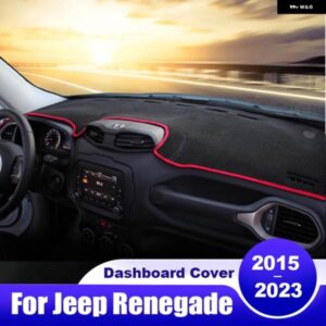 ジープ レネゲード BU 2015-23 ダッシュボード カバー ダッシュマット サンシェード パッドアクセサリー