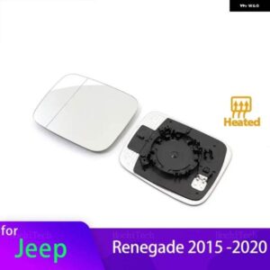 ジープ サイド加熱電気広角ウイングミラー ガラス レネゲード 2015 -2020 アクセサリー