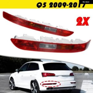 アウディ 2X テールライト リアバンパー テールライト カバー Q5 2.0T 2009 -2017 8R0945095 8R0945096