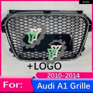 アウディ A1/S1 2010-14 フロントバンパー グリルセンターパネルスタイリングアッパーグリル RS1