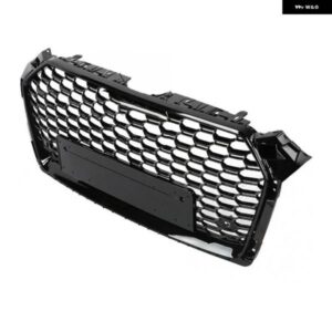 アウディ A5/S5 B9 2017 2018 2019 フロントバンパー グリル センターパネル スタイリング アッパー ブラック グリル RS5