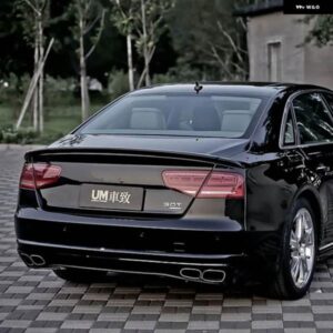 アウディ A8 ABT 3個 FRP 未塗装プライマーリアトランク スポイラーウイング A8 2010-2014