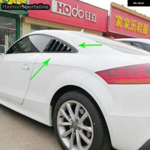 アウディ TT 自動車 サイドウィンドウエアベント吸気装飾 トリム TT 2008-2014