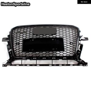 アウディ Q5 SQ5 SLINE 2013-2015 フロント レーシング グリル スポーツ ハニカム メッシュ ガード RSQ5 ではありません