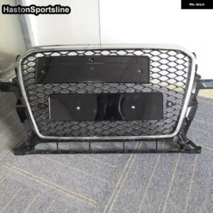 アウディ RSQ5 クローム フレームブラック レーシンググリル フロントハニカム エンジン グリル Q5 SQ5 2013-2015