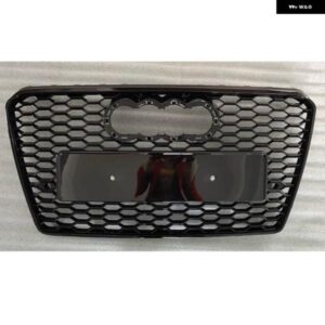 アウディ A7 RS7 ABS ブラックフロント レーシンググリル フード ガード S7 SLINE 2011-2015