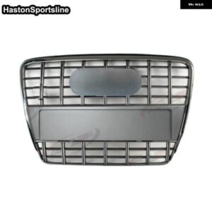 アウディ S6 グレーフロントスポーツフード レーシンググリル A6 C6 S6 SLINE 2005-2011 アクセサリー RS6 ではありません