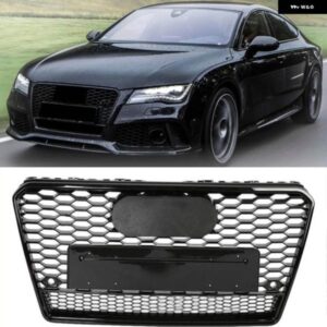 アウディ RS7 レーシング グリル フロント ハニカム バンパー メッシュ エンジン ガード A7 S7 SLINE 2011-2015 RS7 ではありません