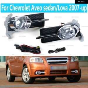 シボレー 1セット フォグランプ アベオセダン/ロバ 2007-UP フォグランプ ハロゲン フォグランプ 電球 H3 12V 55ワット 配線キ