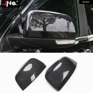 ジープ カーボン粒子サイドドアバックミラー カバー トリム グランドチェロキー 2011-2020 2018 19 17 16 15 14 WK2 アクセサリー