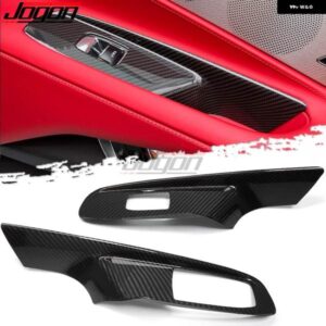 シボレー コルベット C8 スティングレイ コンバーチブル Z51 Z06 2020 2021-2024 カーボンウィンドウリフトコントロールボタ