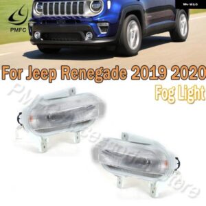 ジープ レネゲード 2019 2020 フロントバンパー ライトドライビングライト フォグランプ フォグランプ デイライト ヘッドライト フォグライト