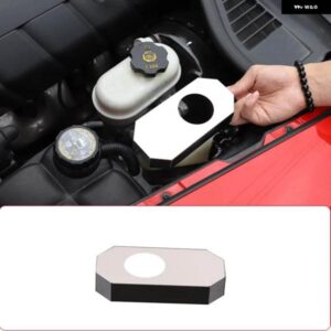 シボレー コルベット C6 2005-2013 ステンレスエンジンキャビンブレーキオイル缶 ベゼル カバー 装飾 アクセサリー