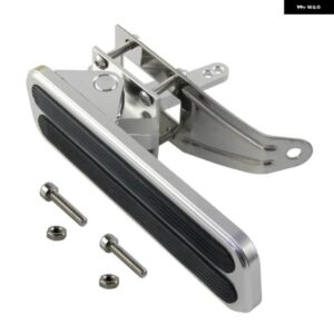 シボレー スロットルペダル ビレットガスフロア マウント ホットロッドラット フォード モパー SBC CNC ポリッシュアルミ ノンスリップ 汎