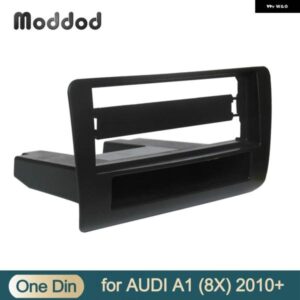 アウディ 1 DIN カーラジオフェイシア A1 8X 2010+ CD DVD ダッシュキット ダッシュボード 再取り付け取り付け トリム