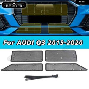 アウディ 車防虫ネット Q3 F3 スポーツバック 2019 2020 ウォータータンクカバー レーシング グリッド ネットコンデンサーインナー アクセサリー