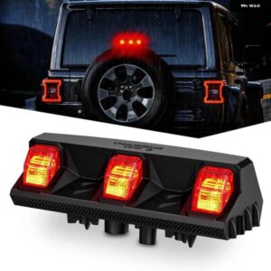 ジープ LED サードブレーキライト LED リアライトハイマウント ストップライト ラングラー JL JLU 2018-2024 カー アクセサリー ブレーキ テールライト
