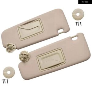シボレー 1ペア 車左右サイドベージュサン バイザー ミラー 付き クルーズ 2011-2016 95034256 95034253