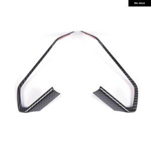 シボレー ステアリングホイール ボタン カバー ステアリングホイール ボタン トリム ABS カーボン コルベット C8 2020-2023