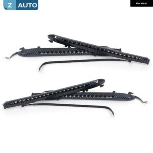 アウディ 1セット ドア LED A3 S3 8V 2014-2019 装飾 カーボン色車内ムードライト 装飾